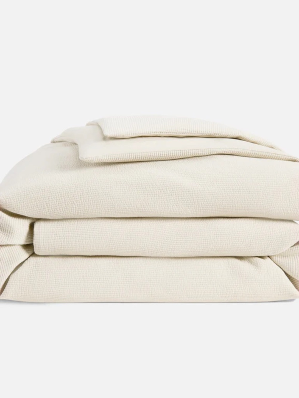 Brooklinen Ribbed Matelasse Duvet Cover